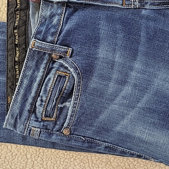 ReRock for Express Bootcut Distressed Jeans, Size 28 - Picture 2 of 11